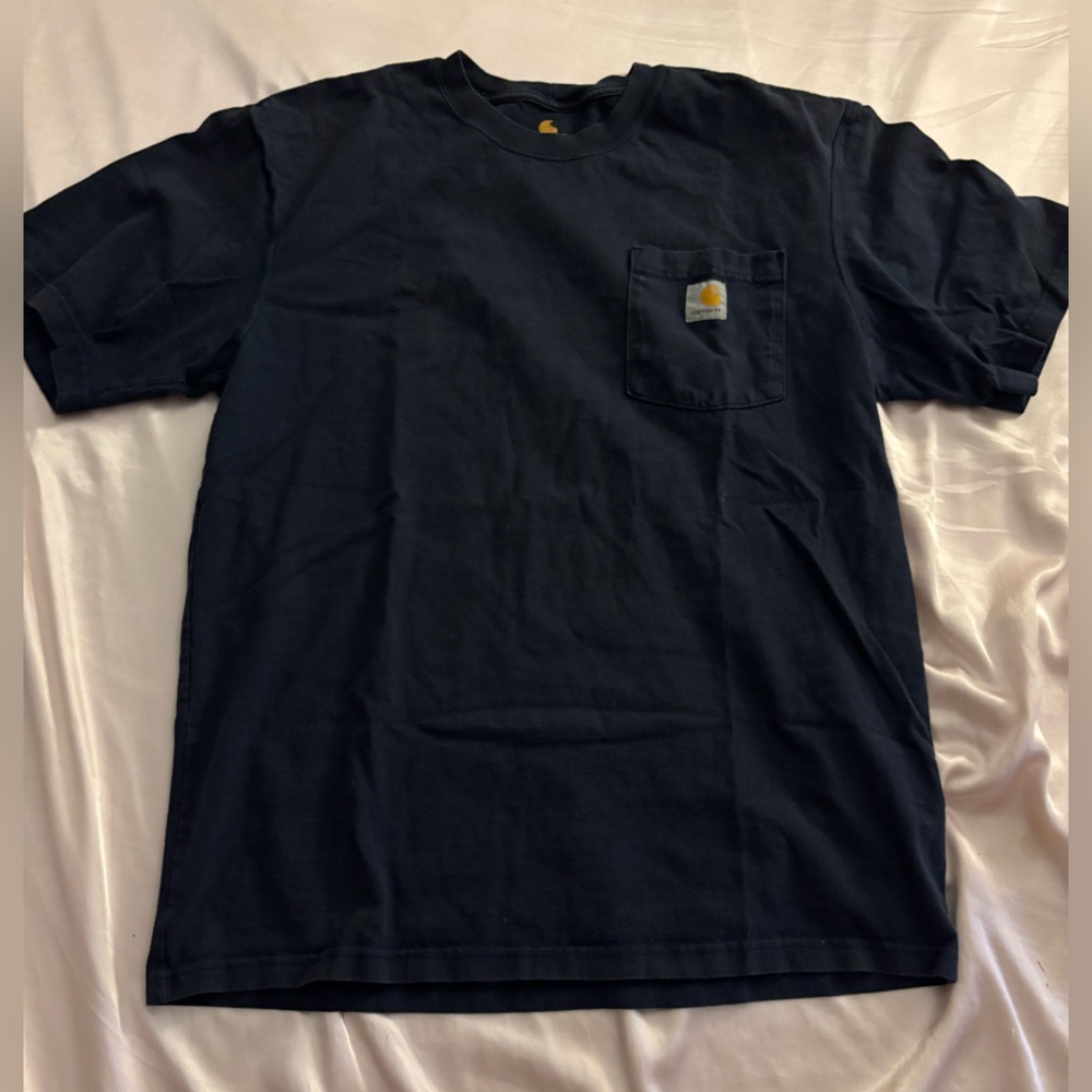 Men's Dark Navy Carhartt T-Shirt M